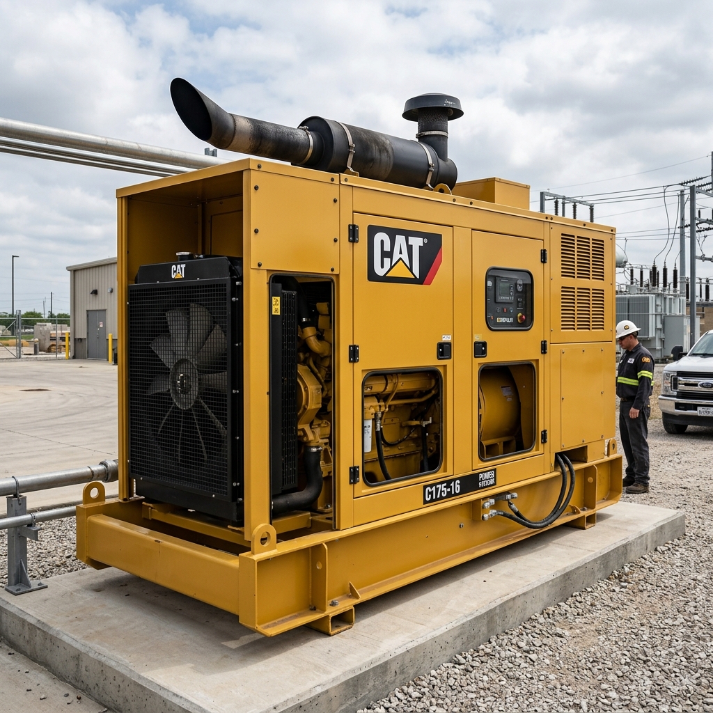 Caterpillar C175-16 Massive Industrial Generator