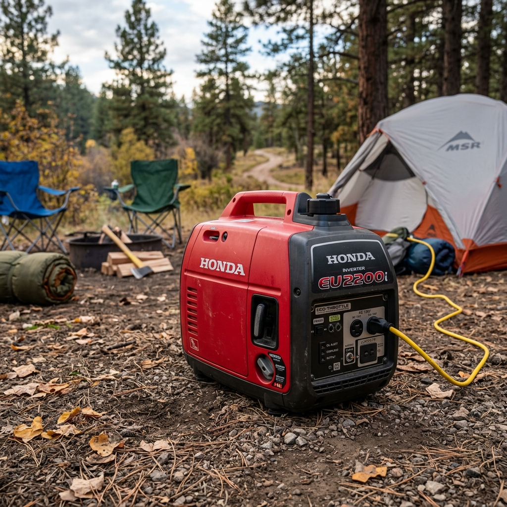 Honda EU2200i Red Portable Inverter Generator